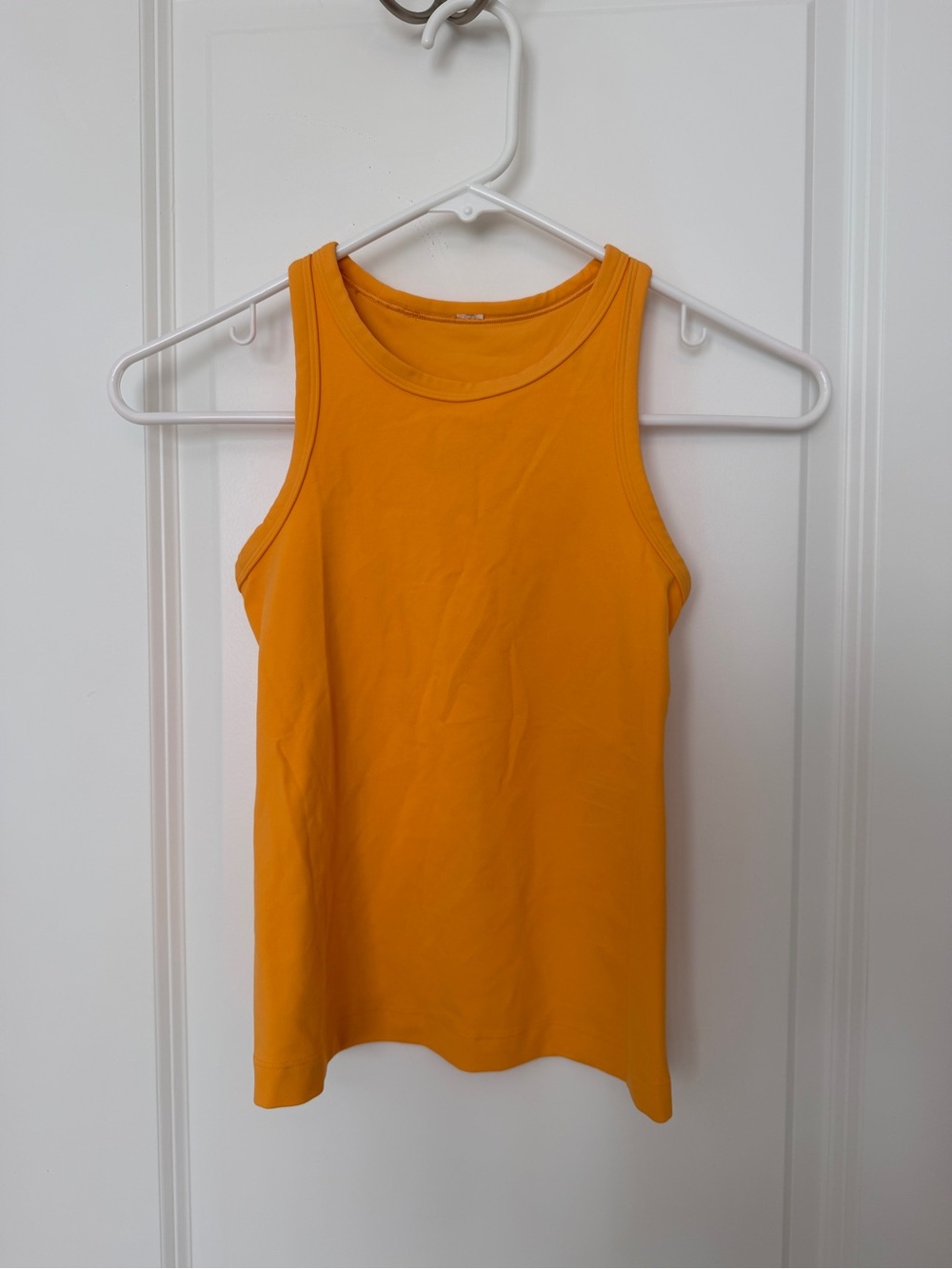 lululemon athletica Orange Sleeveless Tank Top
